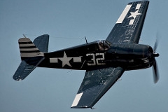 F6F Hellcat foi um caça de combate largamente utilizado pela Marinha dos Estados Unidos durante a Guerra no Pacífico. Foi projetado para operar a partir de porta-aviões e tinha um único piloto. Era fortemente equipado com 6 metralhadoras além de disparar seis foguetes e possuir suportes para transportar até 1 tonelada de bombas. Sua velocidade chegava a 600 km/h e alcance máximo de 1800 km.