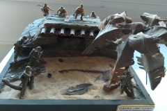 Batalha de Tarawa - 1943 - Ofensiva de marines norte-americanos contra um Bunker Japonês.