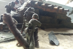 Batalha de Tarawa - 1943 - Ofensiva de marines norte-americanos contra um Bunker Japonês.