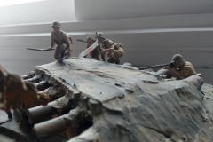 Batalha de Tarawa - 1943 - Defesa japonesa de um Bunker