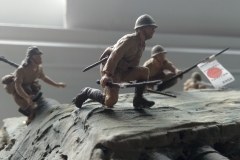 Batalha de Tarawa - 1943 - Defesa japonesa de um Bunker