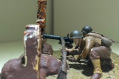 Metralhadora Browning M1919 de fabricação americana