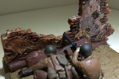 Metralhadora Browning M1919 de fabricação americana